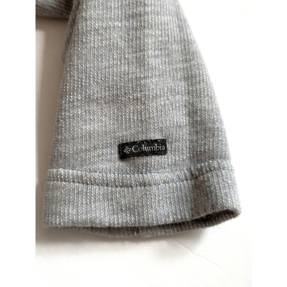 Columbia Women’s Knit Crewneck Pullover Light Gray | Long Sleeve | Size Medium - Picture 7 of 9